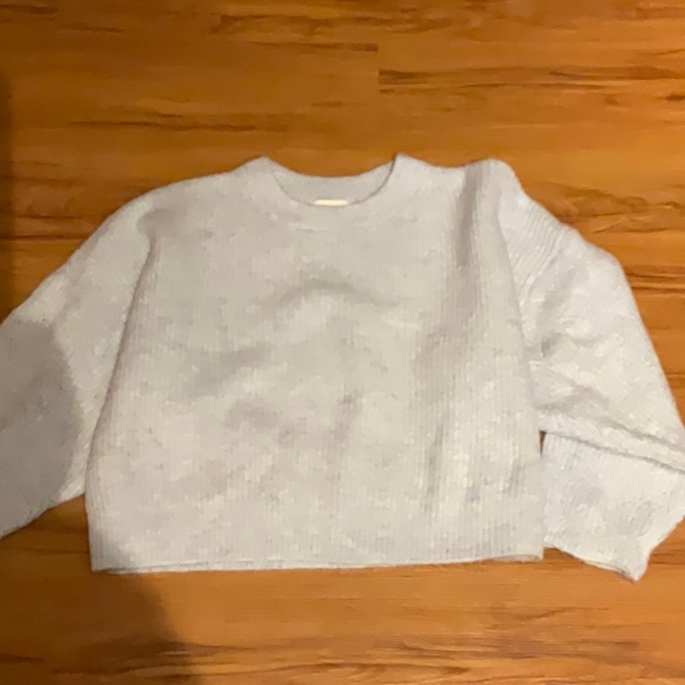 Topshop light blue sweater. Super warm & cozy. NOT itchy